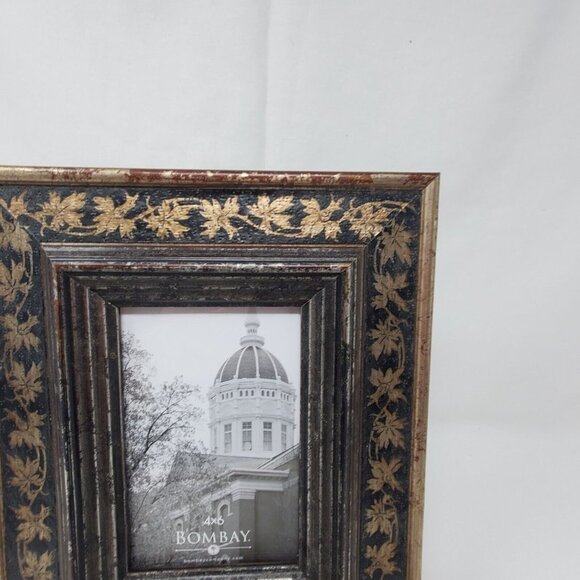 Bombay Wooden Ornate 4x6 Opening Picture Frame - Picture 5 of 12